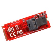 Open Box U.2 - MiniSAS to M.2 M-Key NVMe SFF-8639 Adapter - SI-ADA40121