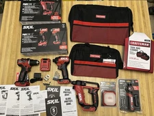 Skil 12 Volt Brushless Tool Lot with Battery