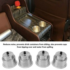 Image of C-4Pcs Cup Drink Holders Leakproof Rugged Rustproof Cup Holder Insert With Drain