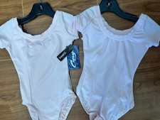 Dance New Closeout Leotard Capezio BX400C Child Sizes Pink Cap Sleeve Princess