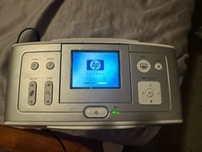 HP Photosmart 385 Printer w/Power Cord, Case, Inserts/Manuals & Photo Paper