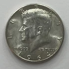 1964 50C Silver Kennedy Half Dollar U.S. Silver Coin Au/unc Draw Coin