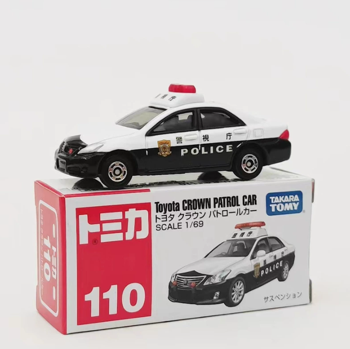 Tomica Toyota CROWN PATROL CAR Scale 1/69