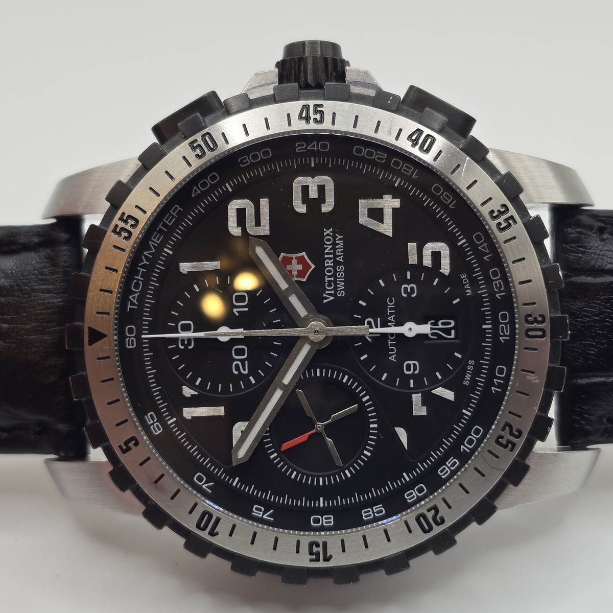 Victorinox Alpnach Swiss Made Automatic Chronograph Watch 43mm