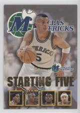 1996-97 NBA Hoops Starting Five Jason Kidd Jim Jackson Jamal Mashburn #6 HOF g2u