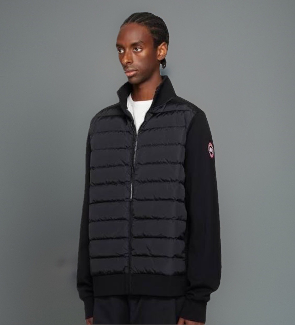 Canada Goose Hybridge Huron Full Zip Down Jacket Mens Medium $695 thumbnail 9