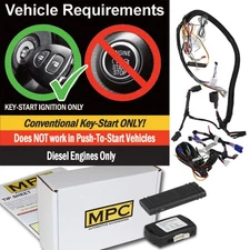 Smartphone or OEM Remote Start Kit For 2011-2016 Ford F-250 Diesel - w/T-Harness