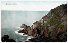 Botallack tin copper Mine buildings etc mining postcard St Just Cornwall