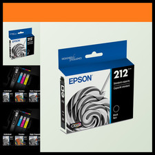 Epson 212 Genuine Standard Capacity Black Ink Cartridge T212120