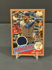 2020 Topps 1985 Baseball Relics Series 1 Gold #4 /50 Joey Gallo #85TR-JG