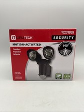 Utilitech Bronze 140° Motion Security Flood ...