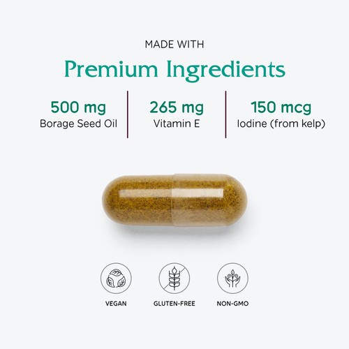 - Breast Cycle Blend - Breast Cycle Support - 60 Vegetarian Capsules - Picture 4 of 7