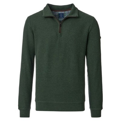 Redmond Herren Sweatshirt Troyer Pullover grün 252900700 600