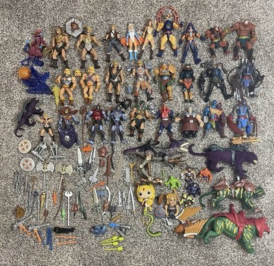 MOTU Lot Of Characters And Accessories (mostly 200x, Some 202x)  HeMan