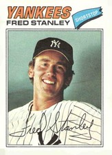 1977 Topps #123 Fred Stanley