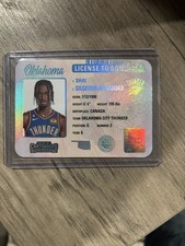 2022-23 Panini Contenders - License to Dominate Shai Gilgeous-Alexander #15