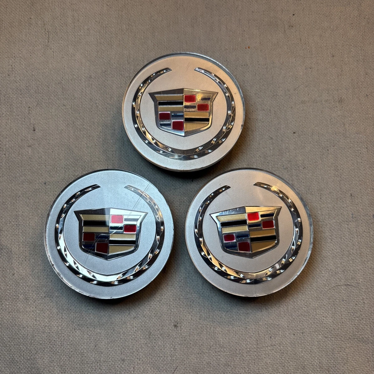 4PCS CENTER HUB RIM Caps 9597375 23156594 For ATS CTS CT6 XT5 SRX XTS