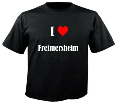T-Shirt I Love Freimersheim für Damen Herren und Kinder versch. Farben