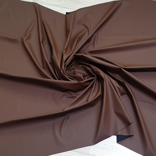 MATTE VINYL PLEATHER GOTHIC FETISH FABRIC WATERPROOF RAINCOAT BLACK WHITE 54'W - Picture 81 of 149