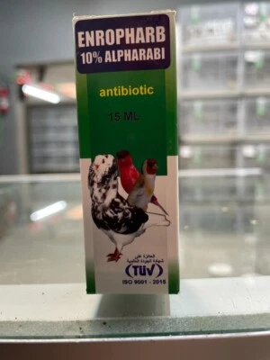 ALPHARABI ENROPHARB - Antibiotic for Birds