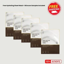 MEDICUBE Deep Peptide Radiance Mask 5ea (27ml X 5sheet) Peptide ComplexUS SELLER