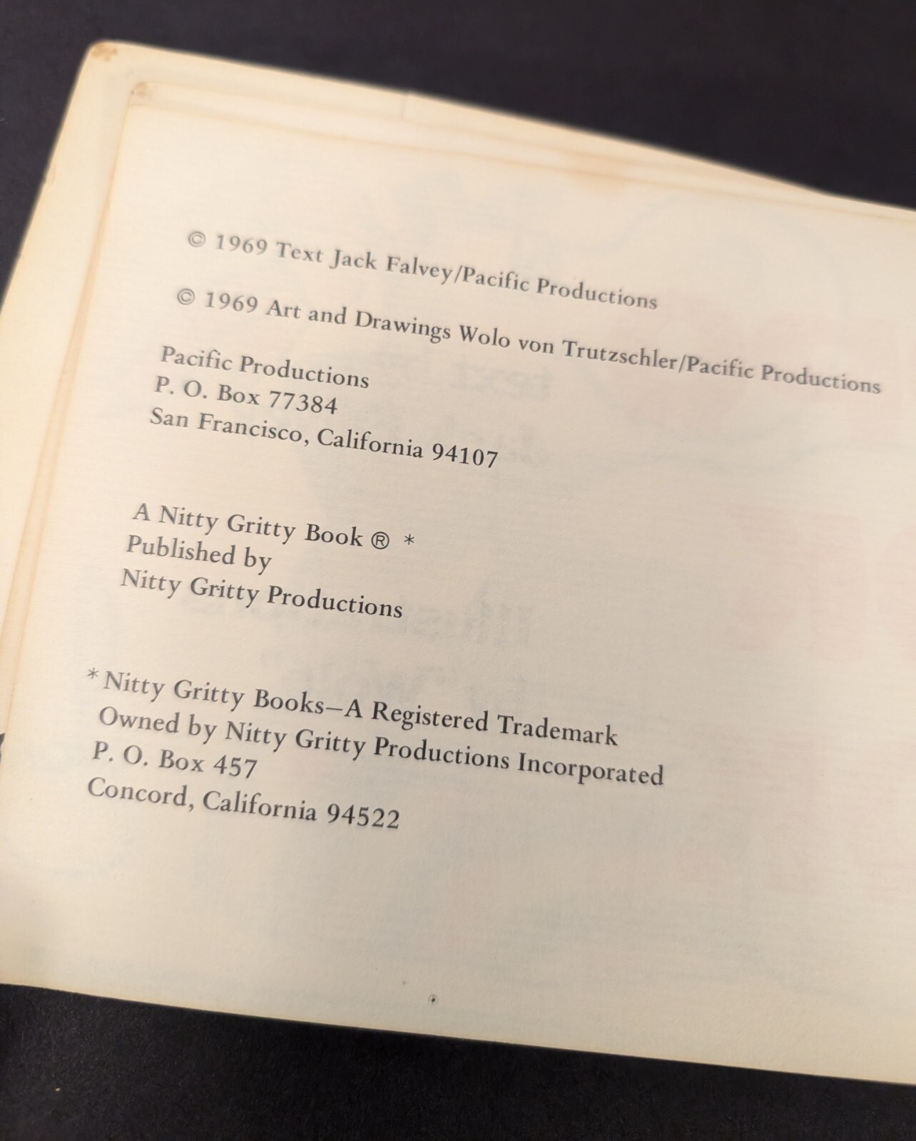 Hippo Cook Book - Hippopotamus Hamburger 1969 - Jack Falvey / Wolo Illustrated