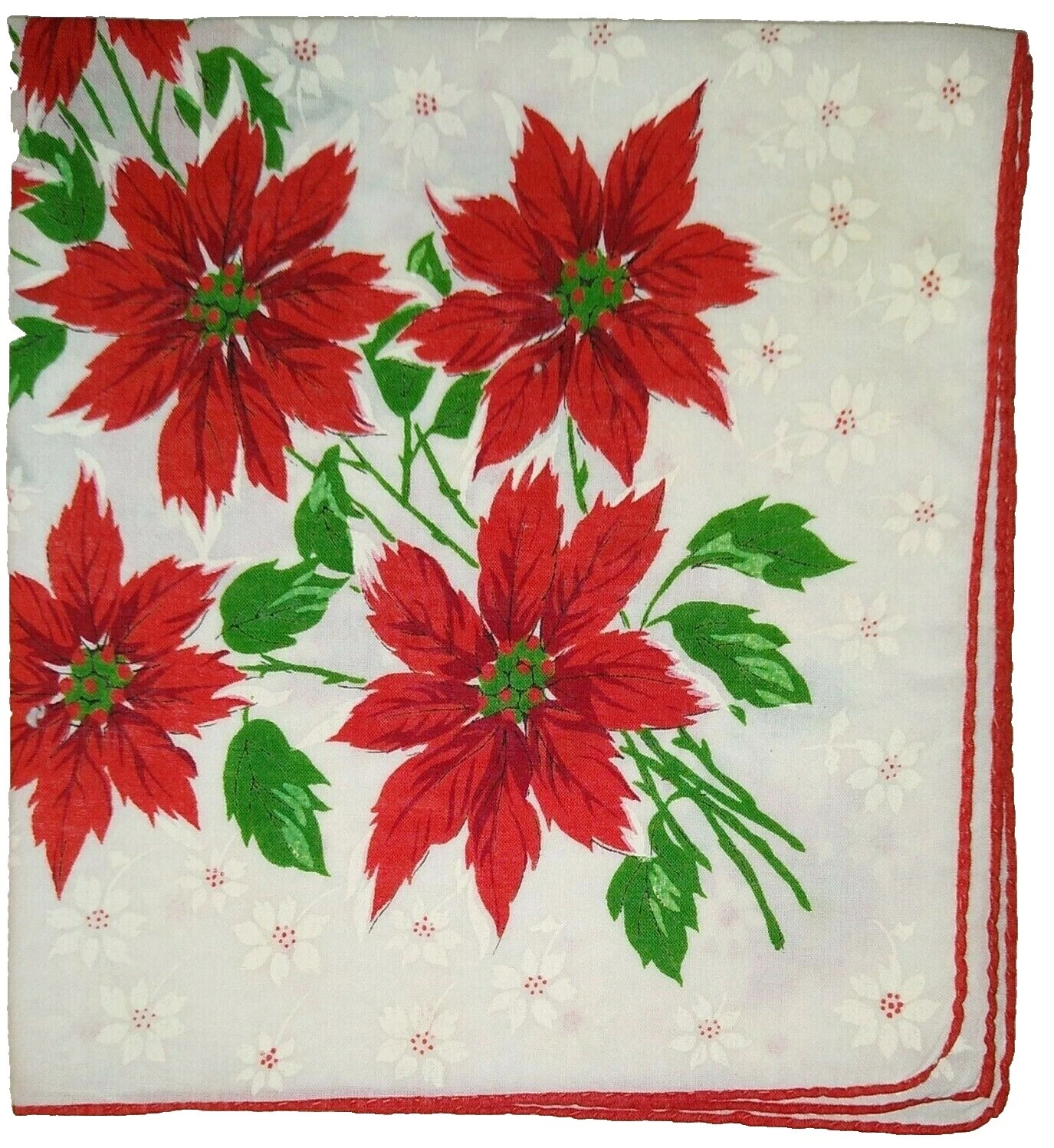 Women's Floral Holiday Vintage Plain & Solid Handkerchiefs