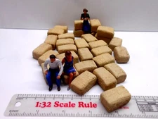 1/32 Slot Car Scenery 30 Straw Bales Armco Scalextric Slot It Buy 2, get 3!