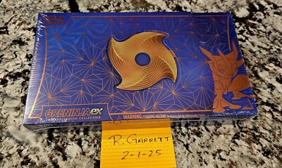 Pokemon Tcg- Greninja ex Ultra Premium Collection EXCLUSIVE