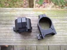 Vortex pro 1 Inch Riflescope Rings - Medium Height (0.88 in Height) Made In USA