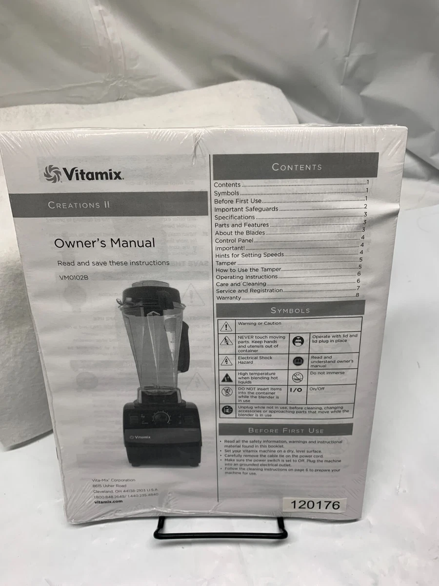 Vitamix Creations II 64-oz 13-in-1 Variable Speed Blender w/Books