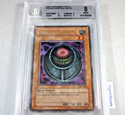 BGS 8 Morphing Jar TP2-001 Ultra Rare YuGiOh English Tournament