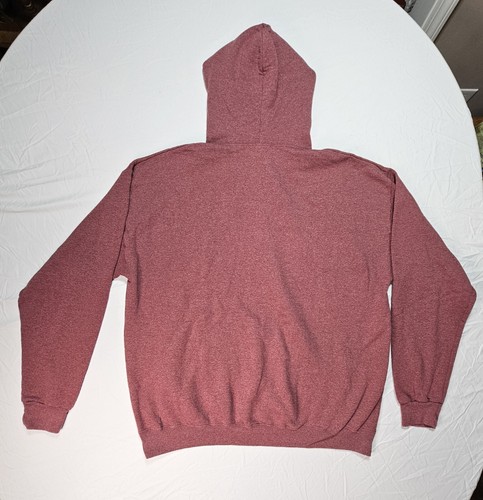 Realtree Mens Burgundy Drawstring Hoodie Size XL - Picture 2 of 10