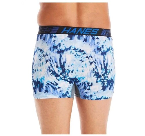 Men's 3-Pack Hanes X-Temp Total Support Pouch Comfort Flex Tagless Trunks Size S - Picture 6 of 7