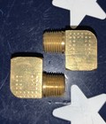 2 X Merit 1/8” Male/Female NPT BRASS STREET ELBOW 1/8” MNPT X 1/8” FNPT 90 Deg