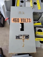 GE TF225S  225 AMP, 600 VOLT, CIRCUIT BREAKER ENCLOSURE SEE PICS 1 YEAR WARRANTY