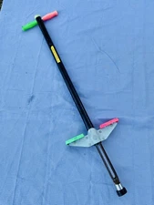 Vintage Rare 36” Pogo Stick S.B.I Enterprises Pink/Green Ages 5-9 40-80 Lbs