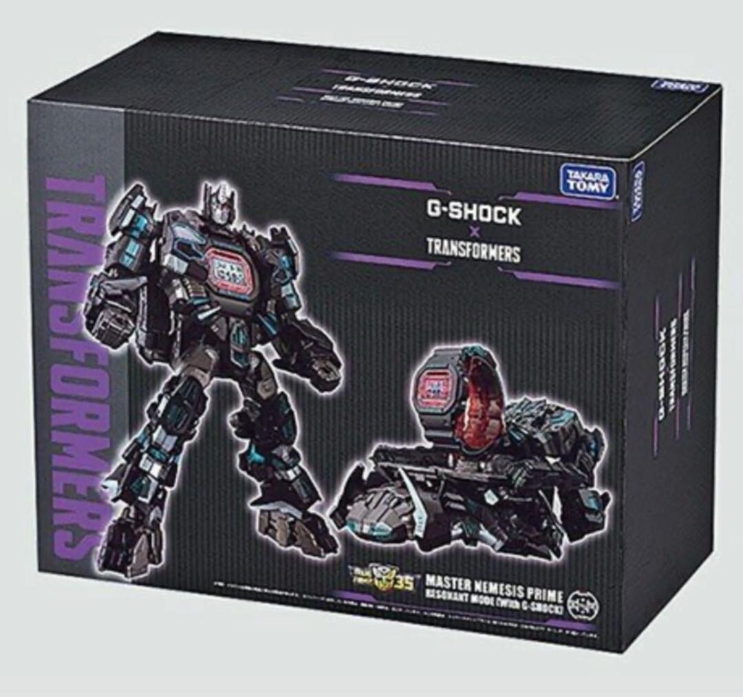 CASIO G-SHOCK x Transformers DW-5600TF19-SET Master Nemesis CASIO G-SHOCK x Transformers DW-5600TF19-SET Master Nemesis