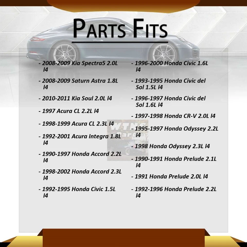 4 свечи зажигания для Honda Civic 1996-2000 Kia Spectra5 2008-2009 - Изображение 3 из 4