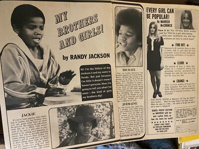 その他 THE JACKSON FIVE with MOM and POP ORIGINAL Vintage Life Magazine September 24 1971 Jackson