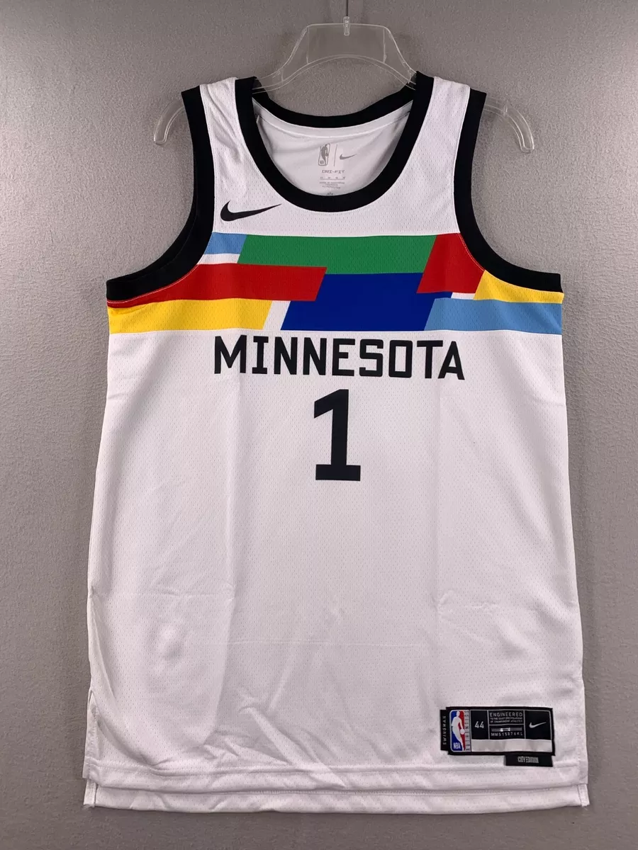 Anthony Edwards City Edition Timberwolves jerseys sell out