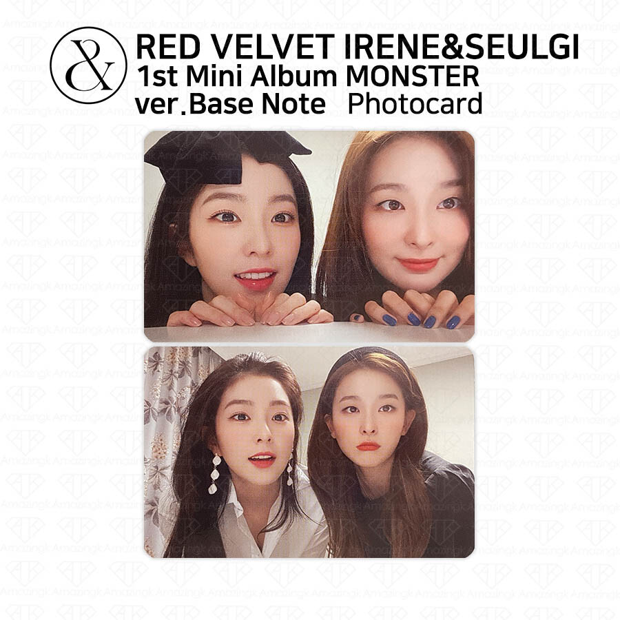 アイリーン スルギ アスル Monster トレカ RED VELVET Irene & Seulgi 1st Mini Album Monster Photocard