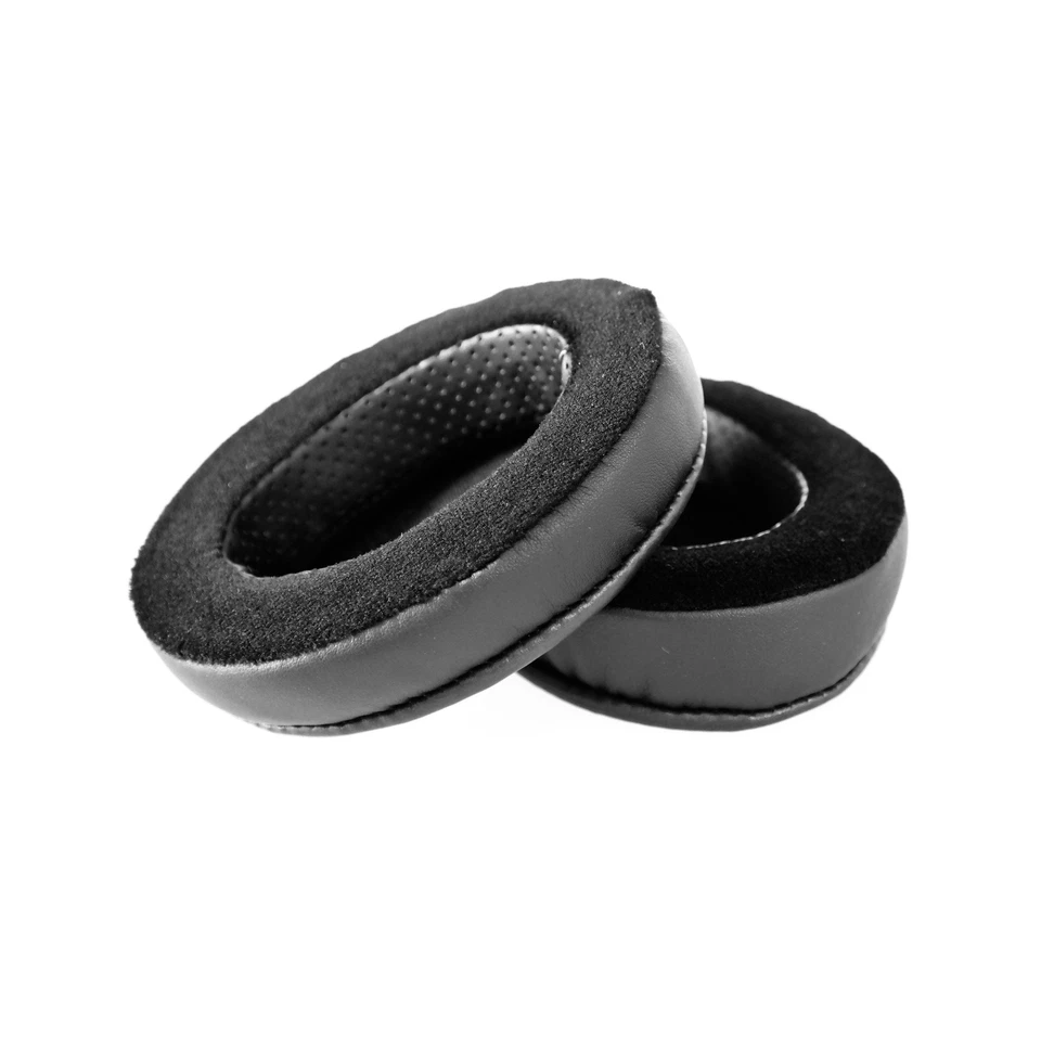 Almohadilla híbrida de espuma viscoelástica Brainwavz - negra PU/velour - adecuada para embalaje original grande Foto 2 de 4