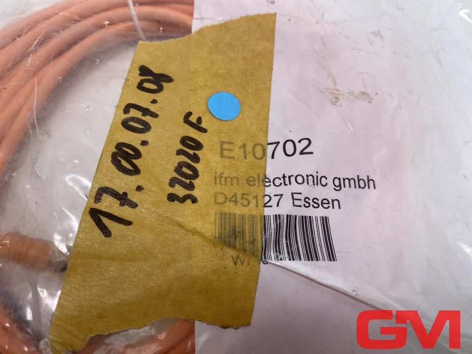 ifm Kabeldose E10702 cable plug socket M12 abgewinkelt PVC Kabel Länge 5m - Bild 2 von 4