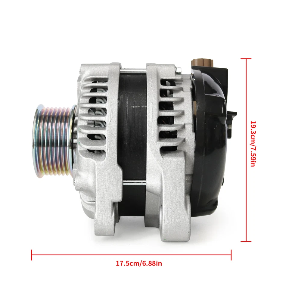 ALTERNATOR 11390 For Honda Accord 2008-2012, Acura TSX 2009-2014 L4 2.4L Petrol Foto 3 de 4