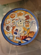 Pillsbury Doughboy Danbury Mint "FLOUR POWER" Porcelain Plate 2002 NIP
