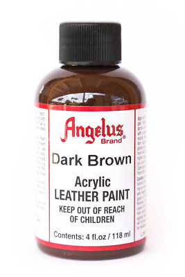 Angelus Brand Acrylic Leather Paint Waterproof all colors - 4 fl.oz