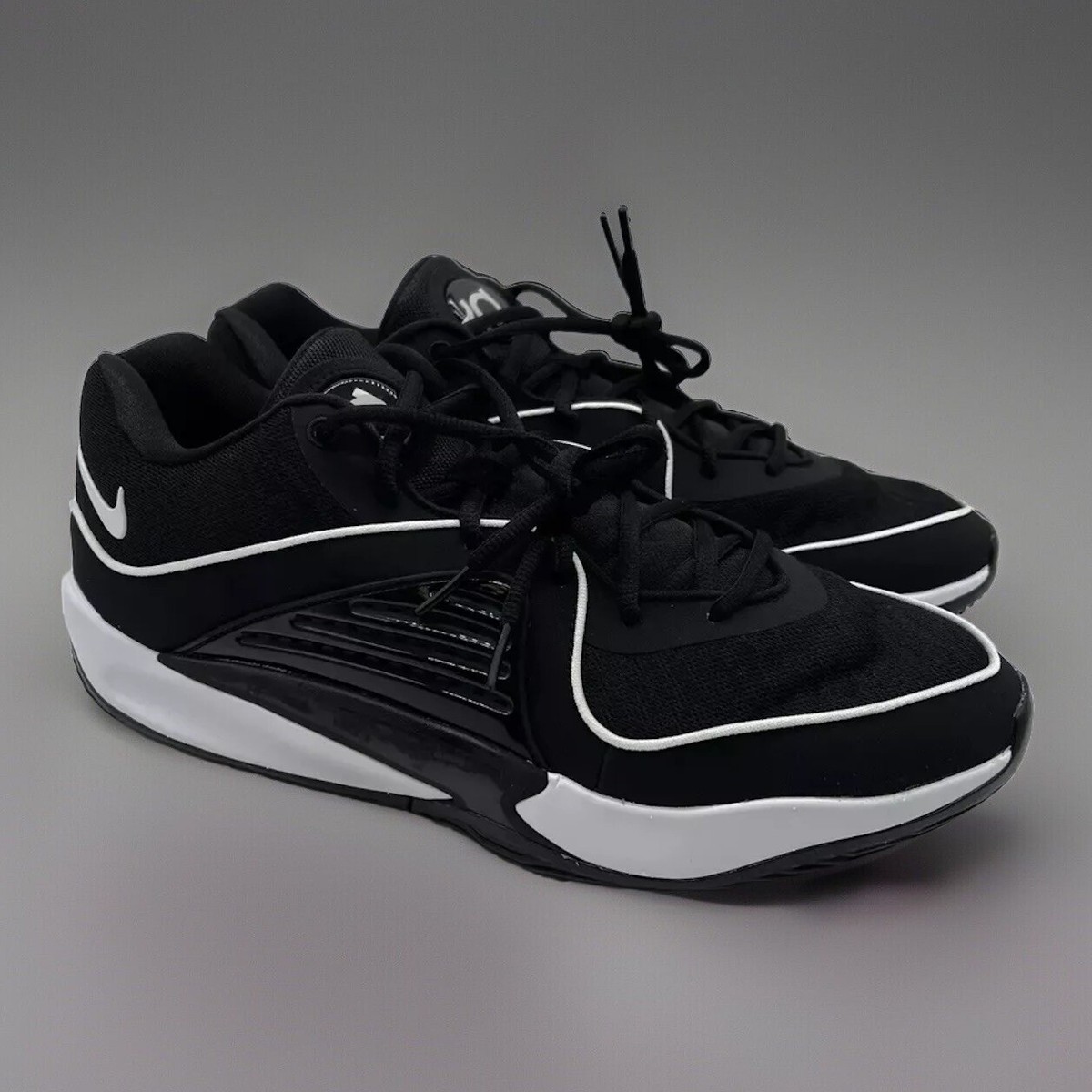 NIKE KD 16 TB Basketball Shoes Mens‎ Size 14 Black White FN7091-001 Nike KD 16 TB Promo Black White Kevin Durant Basketball  main image 3