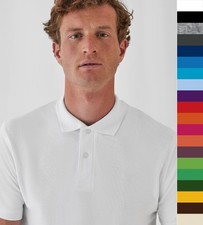10er Pack Herren Piqué Poloshirt B&C Fitness...