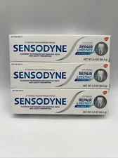 Sensodyne Repair and Protect Whitening Toothpaste Sensitive Teeth 3.4oz 3 Pack